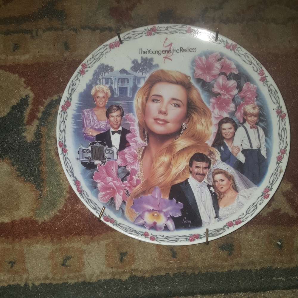 Young and the restless plates